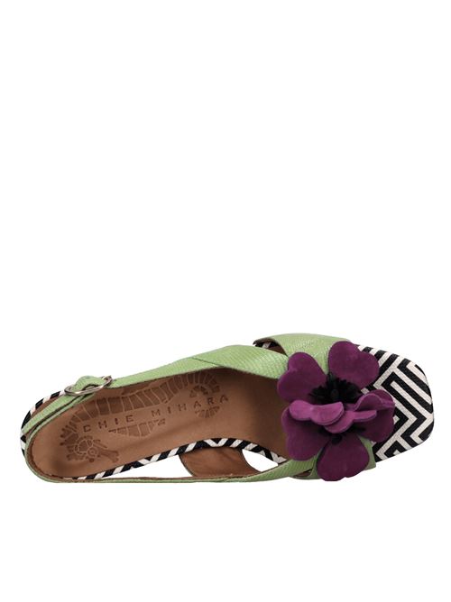 Sandali in pelle CHIE MIHARA | RUTINA JEEPMENTA-VIOLA-NERO